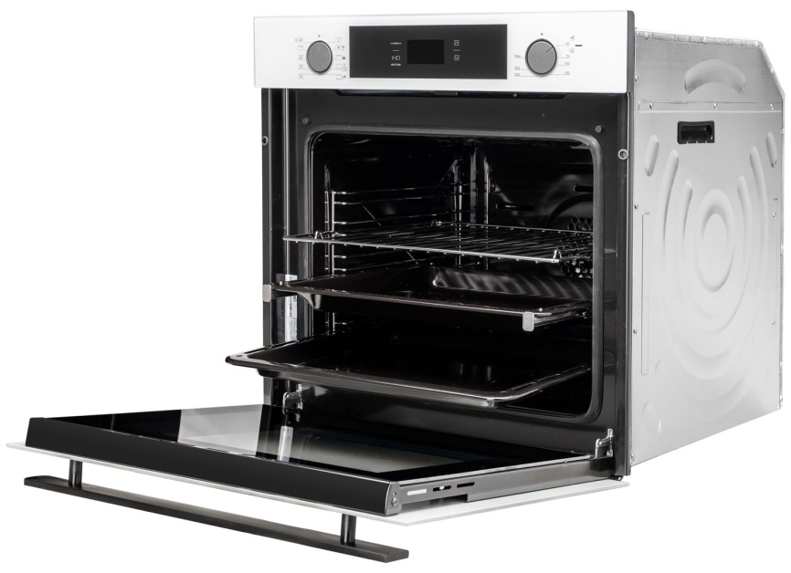 Электрический духовой шкаф De’Longhi DEO 735 BB FRANCA 59 см, 72 л гриль конвекция, белый фото 12