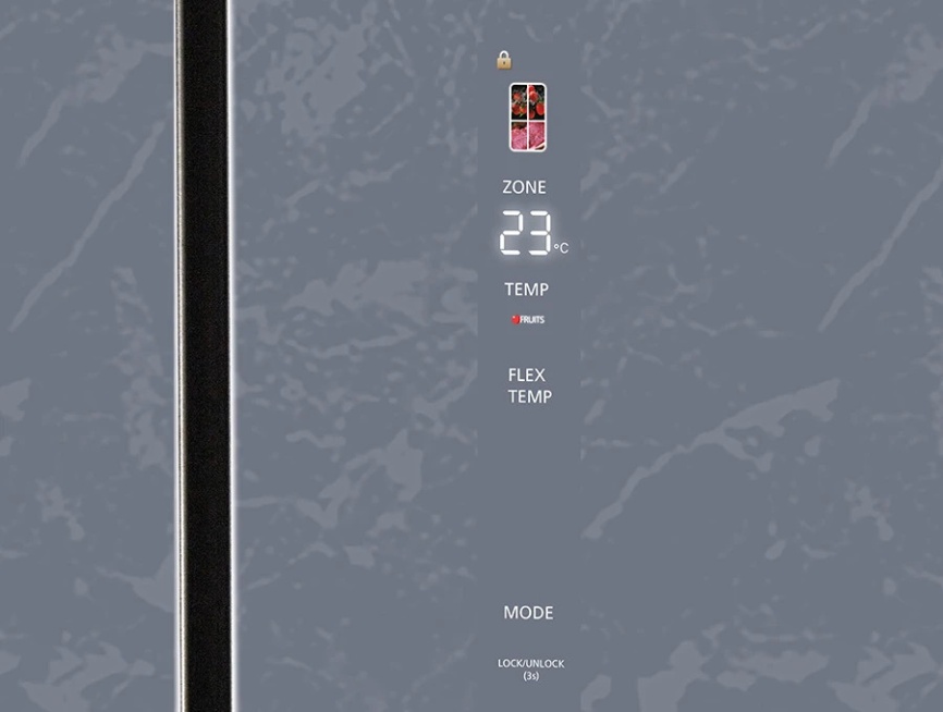 Многокамерный холодильник Hiberg RFQ-600DX NFGC inverter No frost, серый фото 11