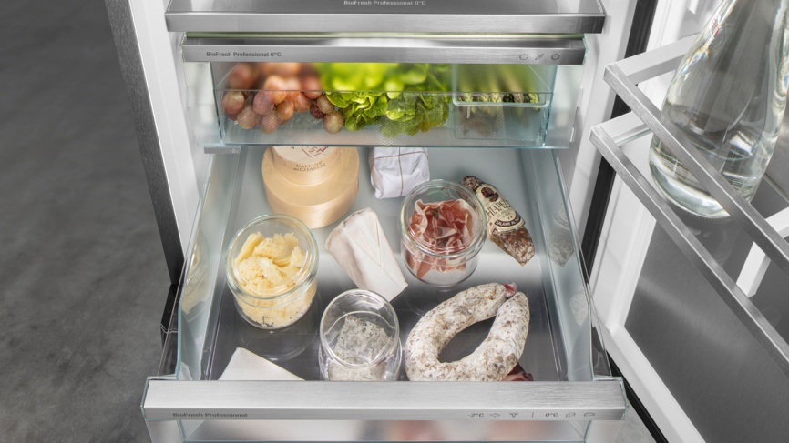 Двухкамерный холодильник Liebherr CBNsdc 573i-22 001 BioFresh No frost, серебристый фото 11