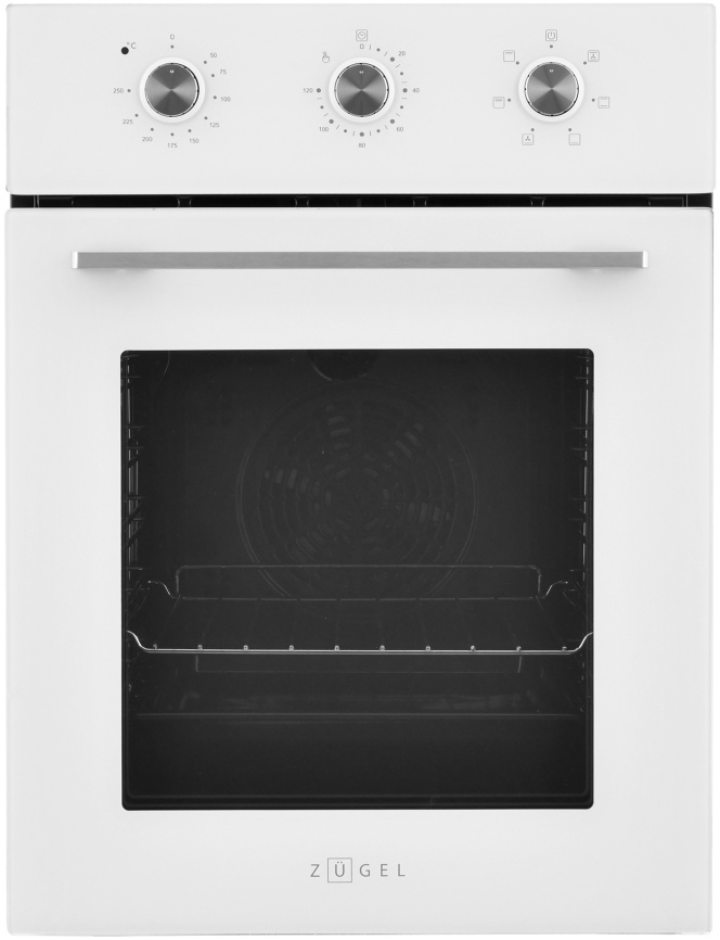 Электрический духовой шкаф Zugel ZOE451W, белый фото 1