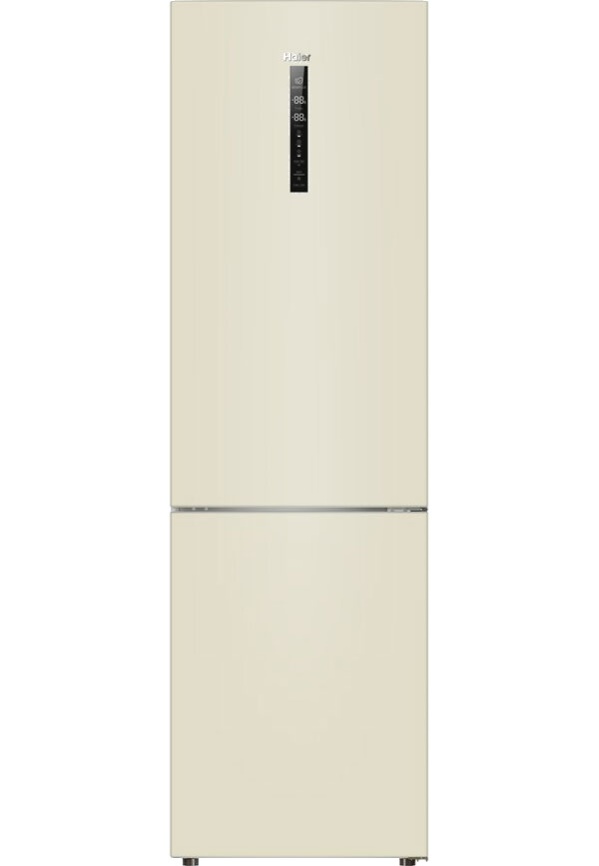 Двухкамерный холодильник Haier C2F637CCGU1 No frost, бежевый фото 4