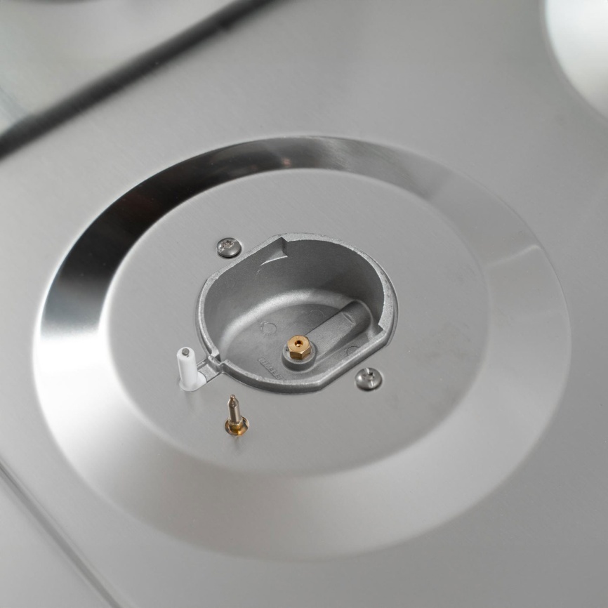 Газовая варочная панель De’Longhi NSL 590D X RUS 90 см, 5 конфорок электроподжиг газконтроль, серебристый фото 12