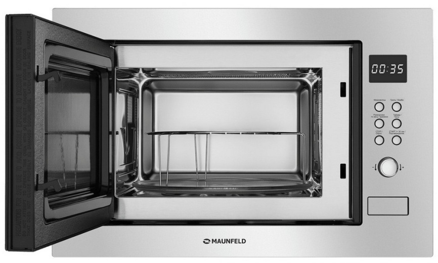 Встраиваемая микроволновая печь СВЧ Maunfeld MBMO.25.8S фото 3