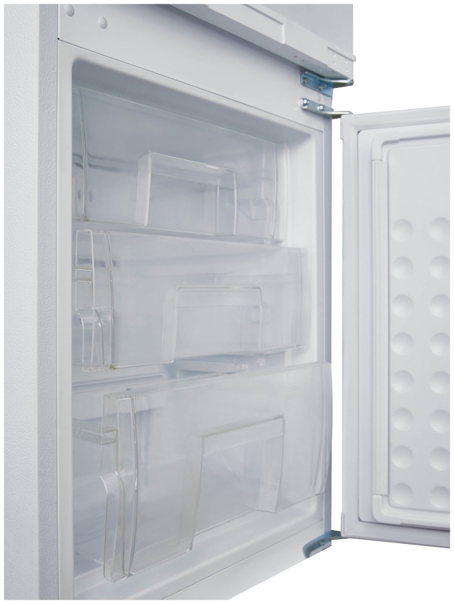 Встраиваемый двухкамерный холодильник Ascoli ADRF241WEBI No frost, белый фото 5