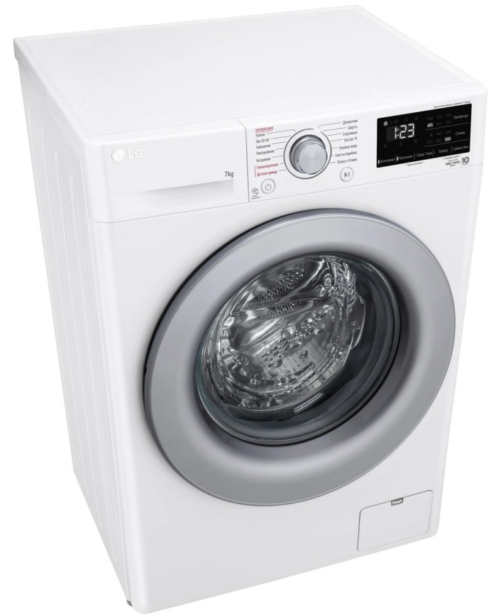 Стиральная машина LG F2V3HS4W автомат 7 кг, белый фото 11