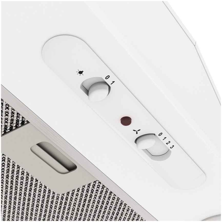 Вытяжка Elikor 52П-400-П3Д, врезной блок, белый/белый фото 8