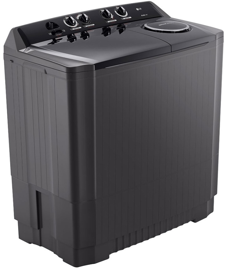 Активаторная стиральная машина LG P861RONT 7 кг, графит фото 9