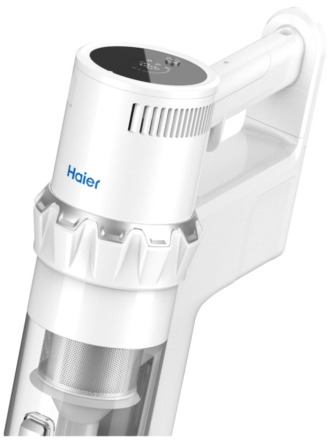 Пылесос вертикальный Haier Вертикальный беспроводной пылесос Haier HVC250 с турборежимом фото 2