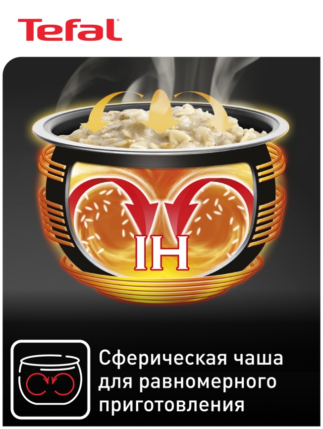 Мультиварка Tefal Expert Cook RK802B32, серый фото 4