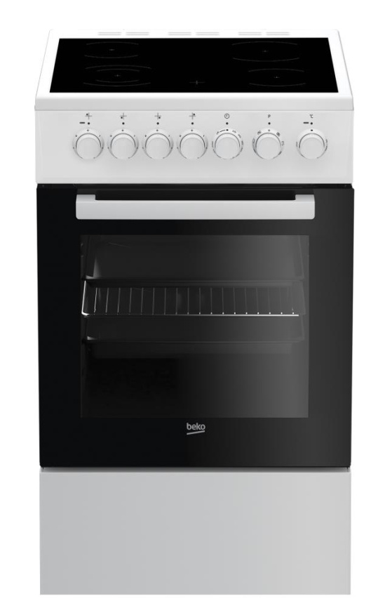 Электрическая плита FSE57110GW 7786987648 BEKO фото 1