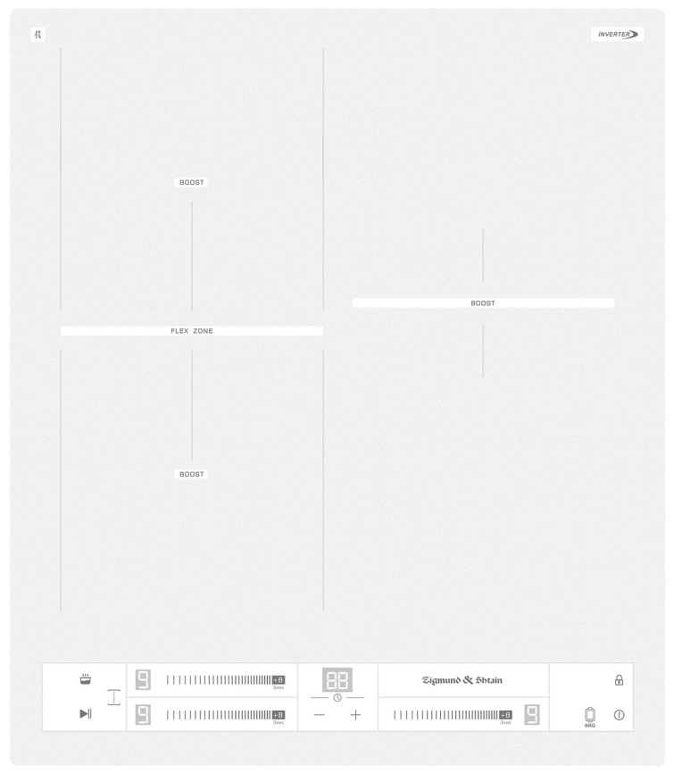 Электрическая варочная панель Zigmund & Shtain CI 24.4 W фото 1