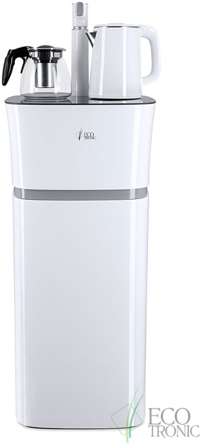 Кулер с чайным столиком Ecotronic TB11-LE white фото 1