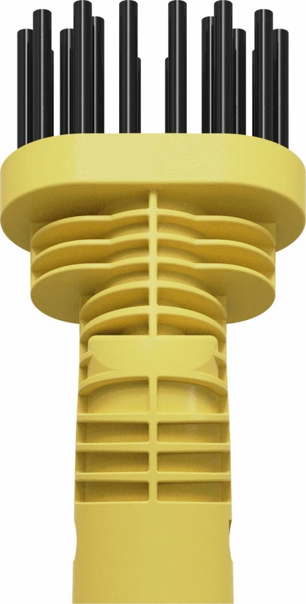 Пароочиститель Polaris PSC 1701C, желтый/черный фото 5