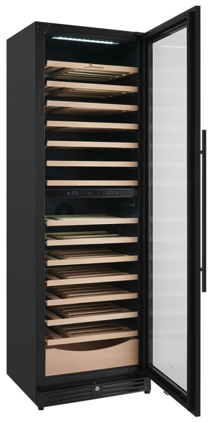 Винный шкаф Libhof SMD-110 slim black фото 5