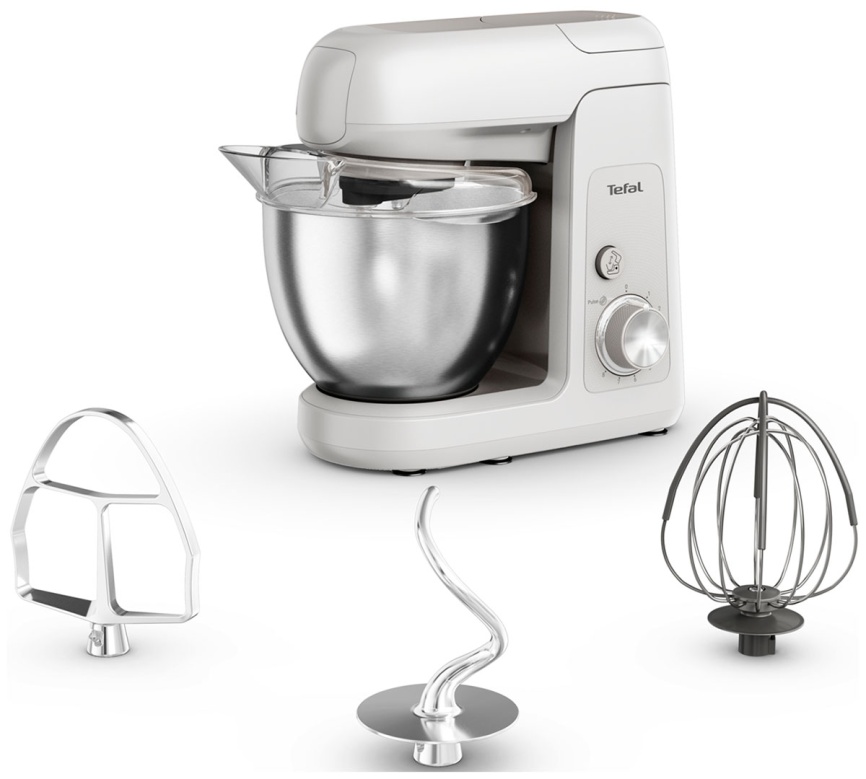 Кухонная машина Tefal Bake Partner QB520B38, белый фото 2