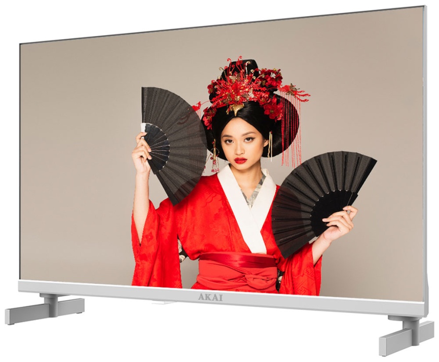 Телевизор Akai TA24BH502WT, 24  дюйма, HD, смарт ТВ, Android 13, белый фото 3