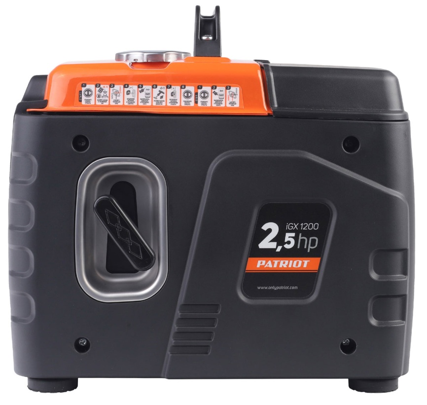 Генератор инверторный Patriot iGX 1200 1.0/1.2 кВт фото 5