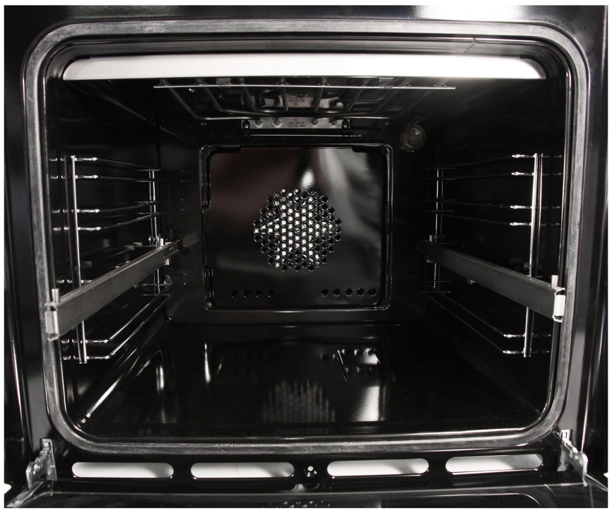 Электрический духовой шкаф De luxe 6009.05эшв-068 59 см, 64 л гриль конвекция, бежевый фото 4