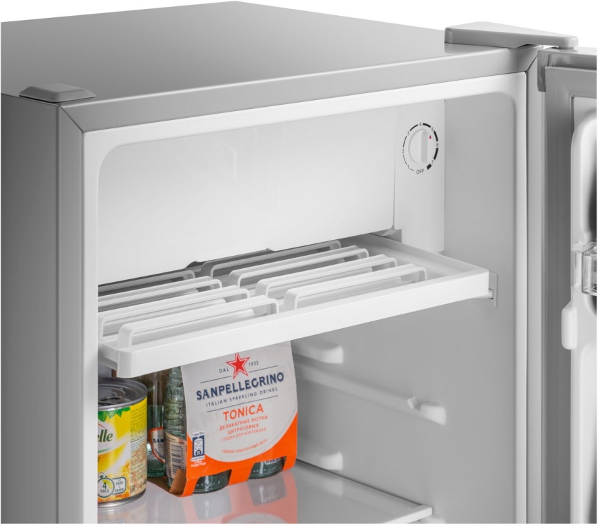 Однокамерный холодильник Maunfeld MFF83SL, серебристый фото 8