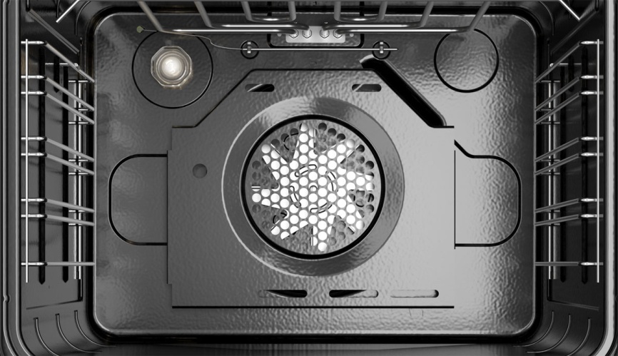 Электрический духовой шкаф Darina 0V5 BDE112 708 B1 59 см, 65 л, гриль и конвекция, черный фото 6