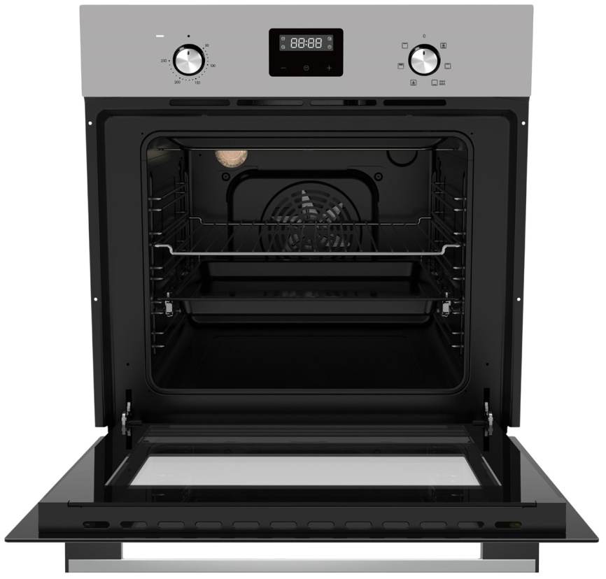 Электрический духовой шкаф Candy COXP06TBX 59 см, 62 л гриль конвекция, серебристый фото 4