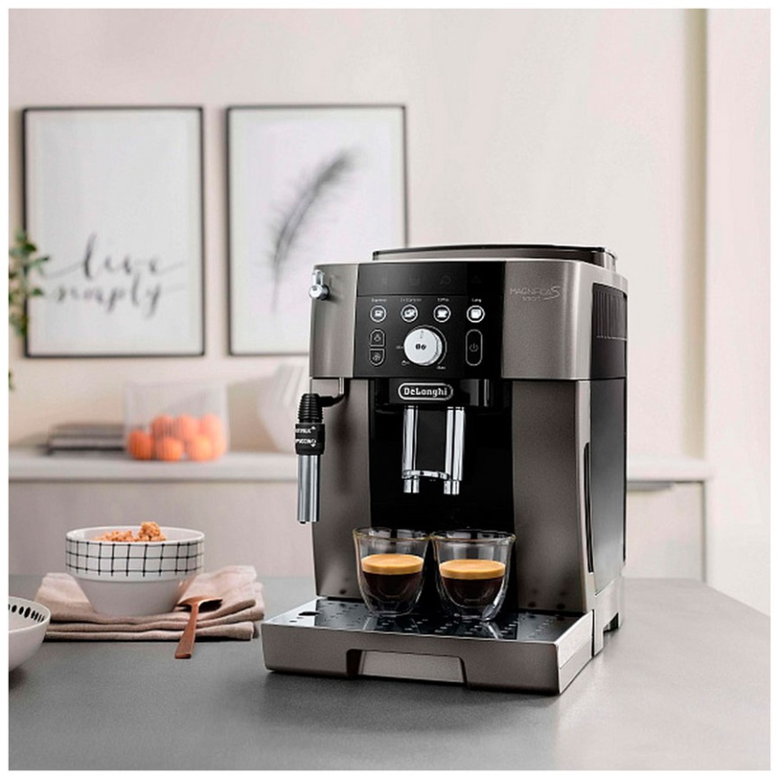 Кофемашина автоматическая De’Longhi ECAM250.33.TB, кофемолка фото 10
