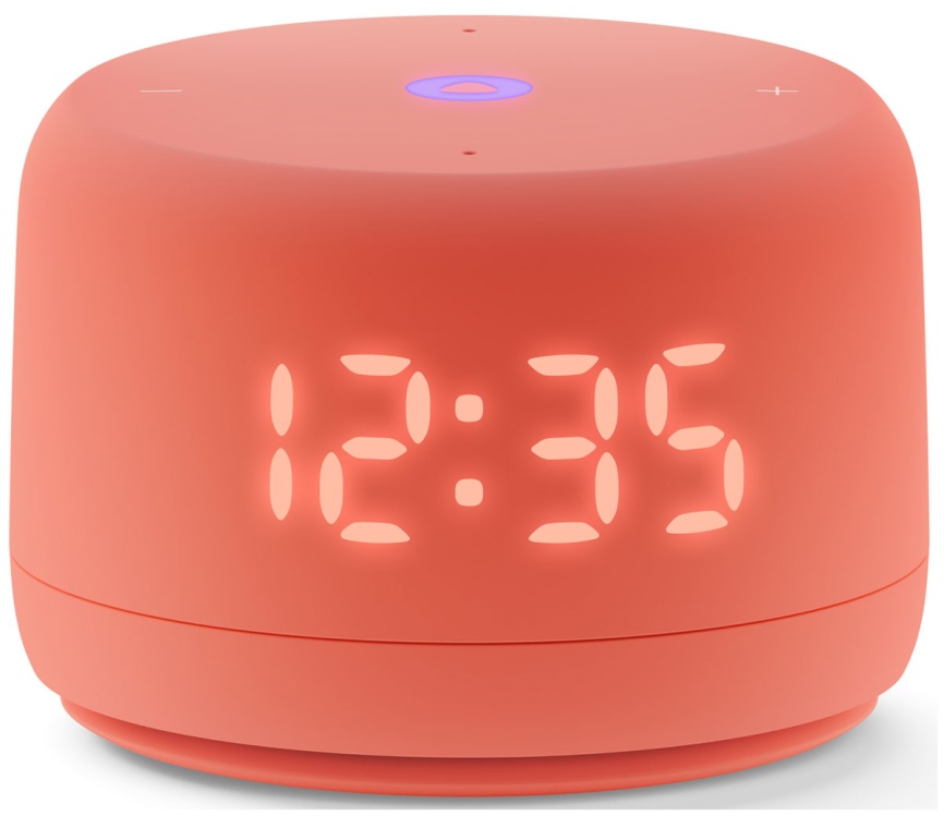 Умная колонка Яндекс Станция Лайт 2 с Алисой, 6Вт, коралловый фото 1