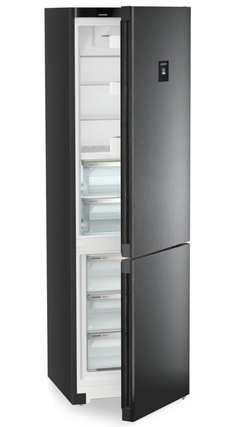 Двухкамерный холодильник Liebherr CBNbdc 573i-22 001 BioFresh No frost, черный фото 8