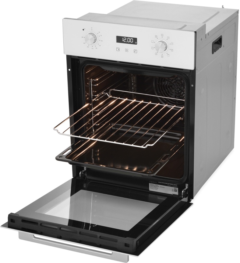 Электрический духовой шкаф Zugel ZOE452W, белый фото 2