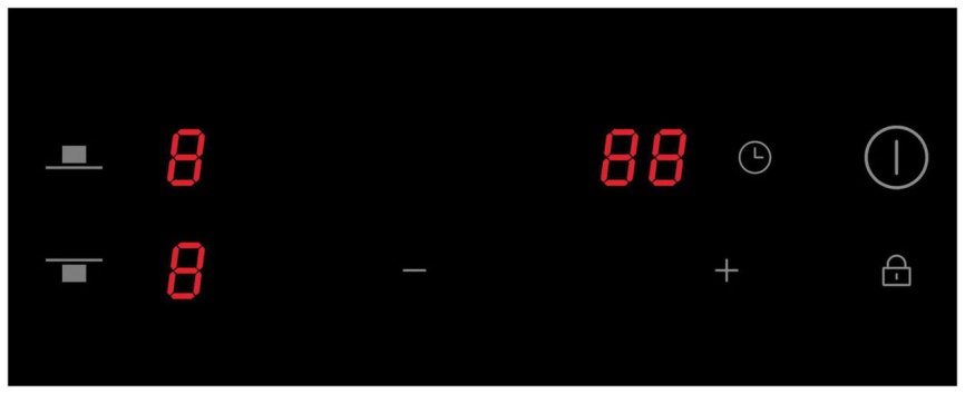 Электрическая варочная панель Haier HHY-C32RVB 28 см, 2 конфорки стеклокерамика, черный фото 2