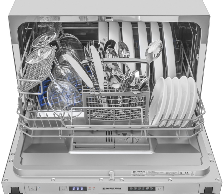 Встраиваемая посудомоечная машина Meferi MDW4563 COMPACT POWER фото 5