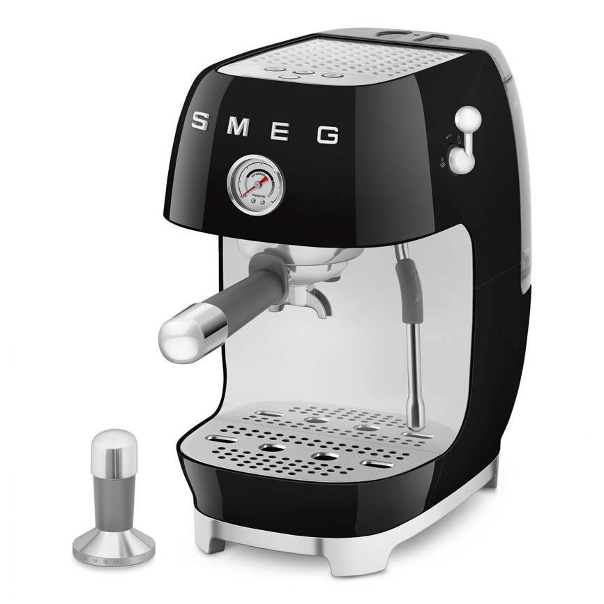 Рожковая эспрессо кофемашина SMEG ECF03BLEU фото 5