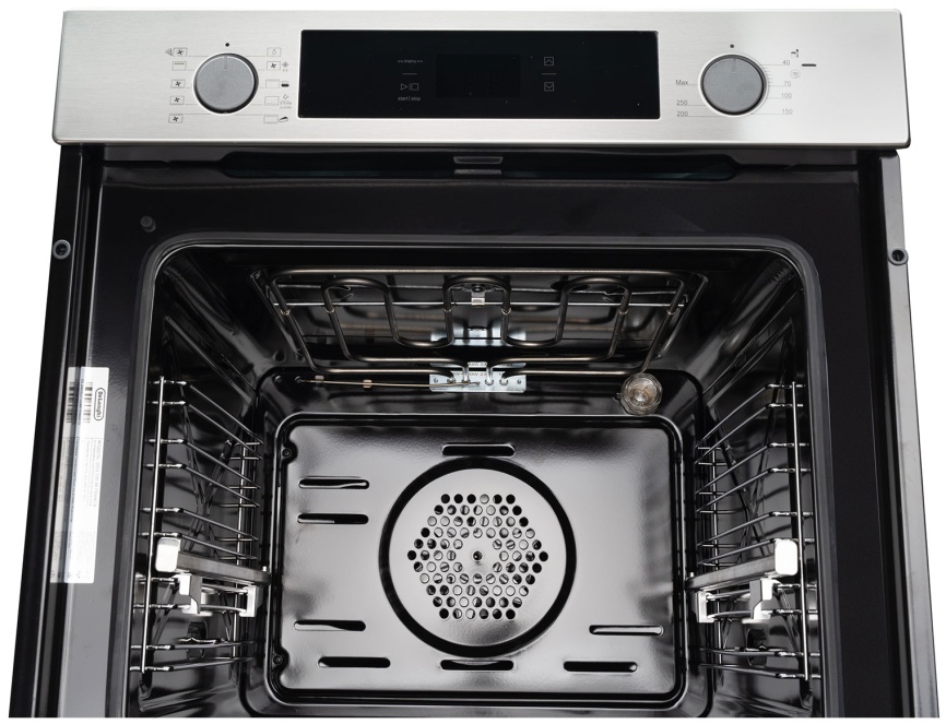 Электрический духовой шкаф De’Longhi DEO 735 IM FRANCA 59 см, 72 л гриль конвекция, серебристый фото 6