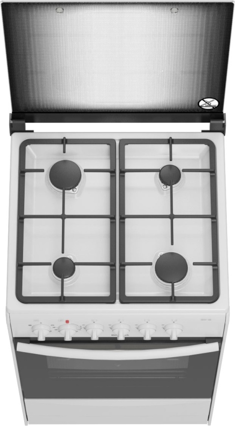 Комбинированная плита Darina 1B KM 441 306 W 50 см, 50 л, 4 конфорки, белый фото 4