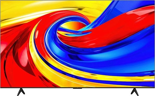 Телевизор TCL 75P7L, 3840x2160, 4К разрешение, Google TV, черный фото 1
