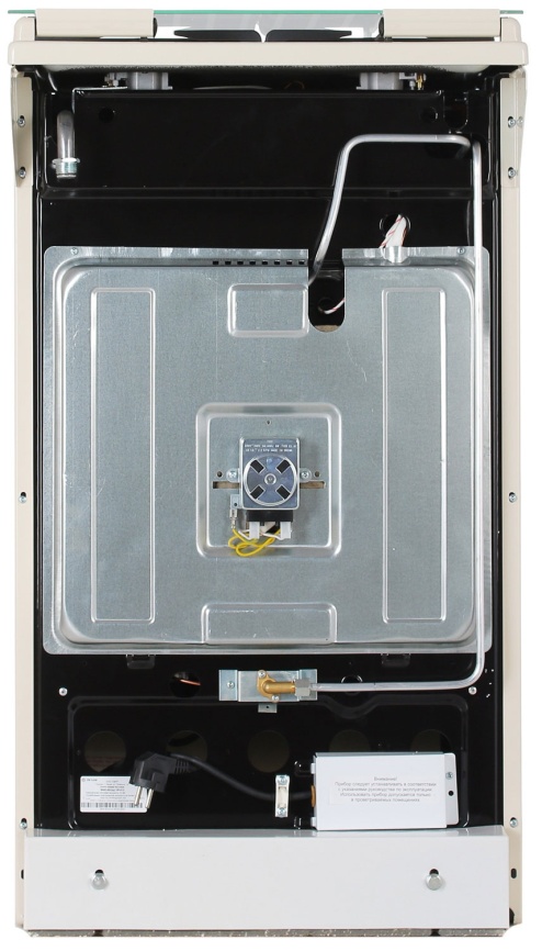 Газовая плита De luxe 5040.40г(кр) ЧР-013 50 см, 43 л, 4 конфорки, слоновая кость фото 13