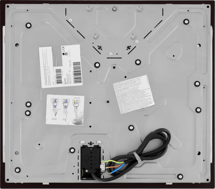 Электрическая варочная панель Indesit IRT 160 B 58 см, 4 конфорки стеклокерамика, черный фото 4