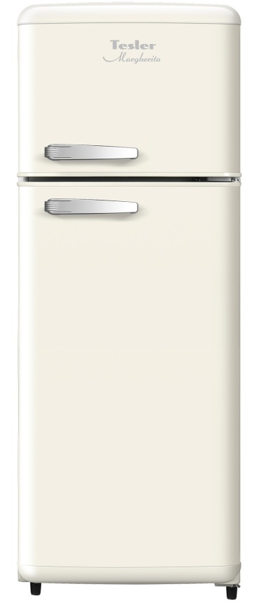 Двухкамерный холодильник Tesler RT-218 IVORY, слоновая кость фото 1