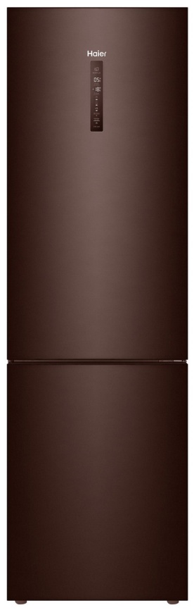 Двухкамерный холодильник Haier C4F740CLBGU1 No frost, коричневый фото 1