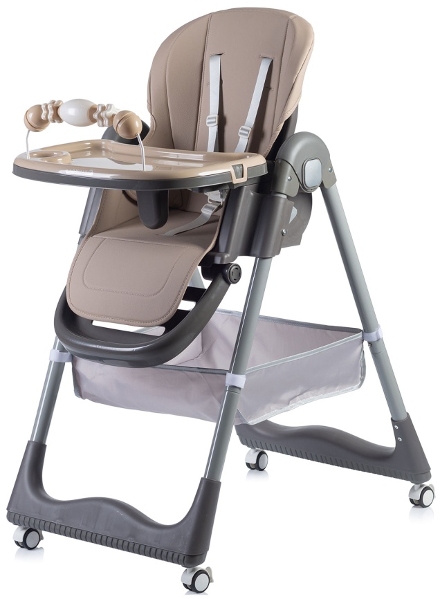 Стульчик для кормления Babyhit CONFITURE (BHC105) BROWN фото 1