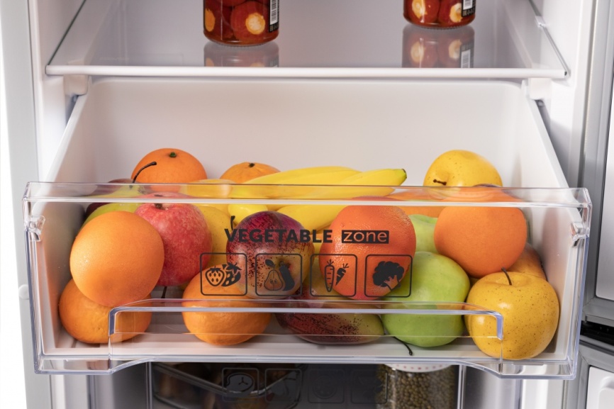 Двухкамерный холодильник NordFrost NRB 122 E, бежевый фото 6