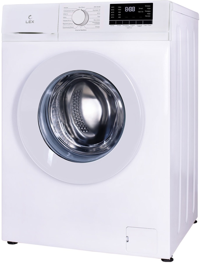 Стиральная машина LEX LWM10012WID автомат 10 кг, белый фото 2