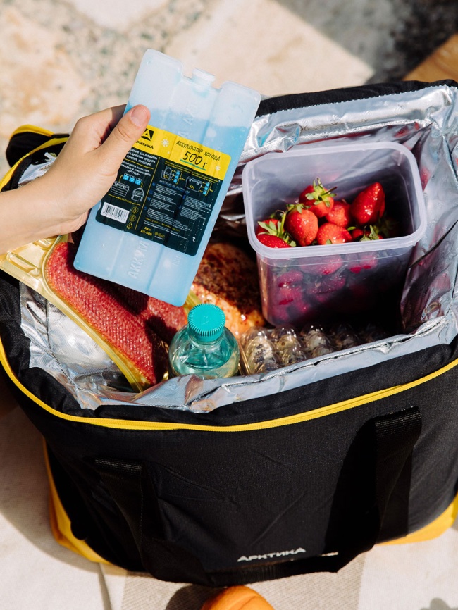 Сумка-холодильник Арктика Порт Диксон, 40 л, черная (010-40) фото 7