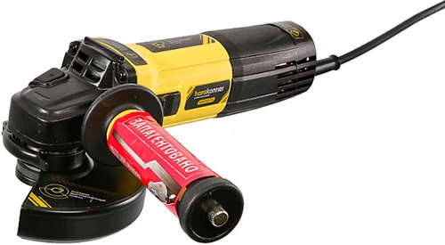 Угловая шлифовальная машина (болгарка) Hanskonner HAG13125TES, КЕЙС фото 9