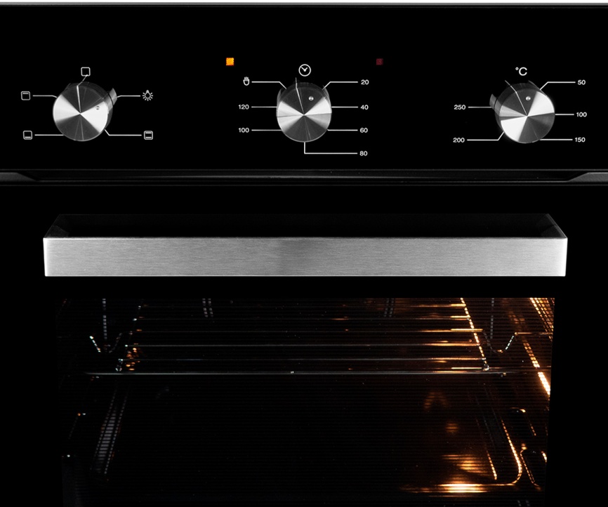 Электрический духовой шкаф LEX EDM 042 BL 59 см, 62 л, гриль, черный фото 5