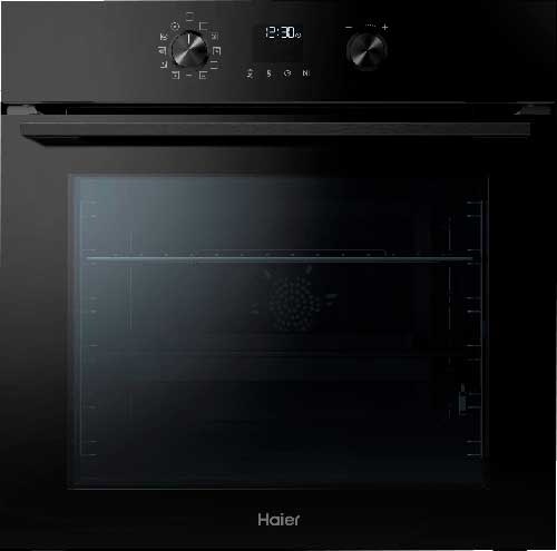Электрический духовой шкаф Haier HOQ-K4AAN3GB 59 см, 72 л, гриль, черный фото 1