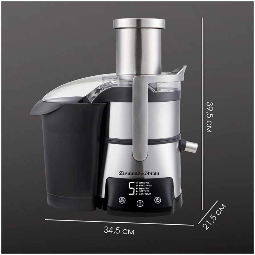 Соковыжималка центробежная Zigmund & Shtain EJ-755 фото 11