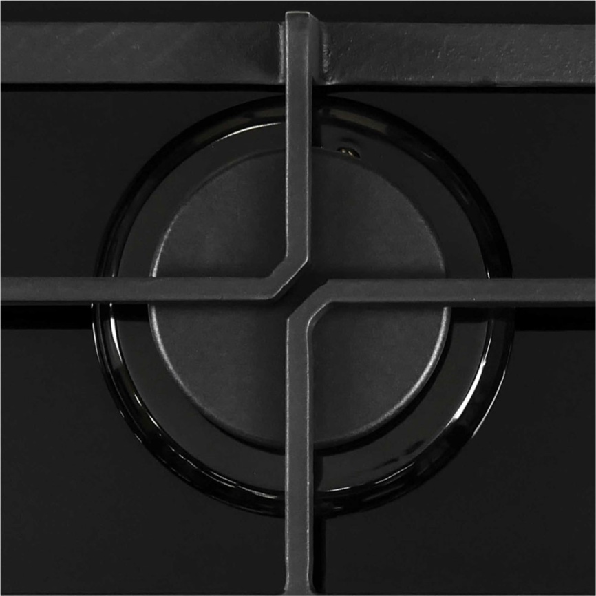 Газовая варочная панель LEX GVG 321 BL 30 см, 2 конфорки электроподжиг газконтроль, черный фото 2