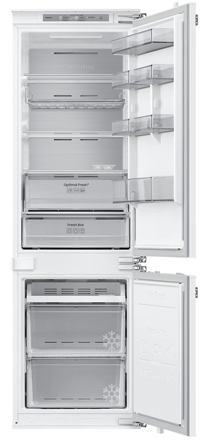 Встраиваемый двухкамерный холодильник Samsung BRB80F26ADF0EO фото 3