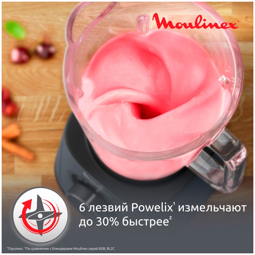 Блендер стационарный Moulinex PerfectMix Essential LM771BF0 фото 6